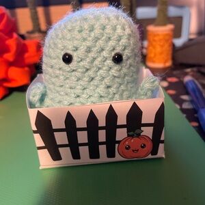 Handmade Crochet Ghost Plush